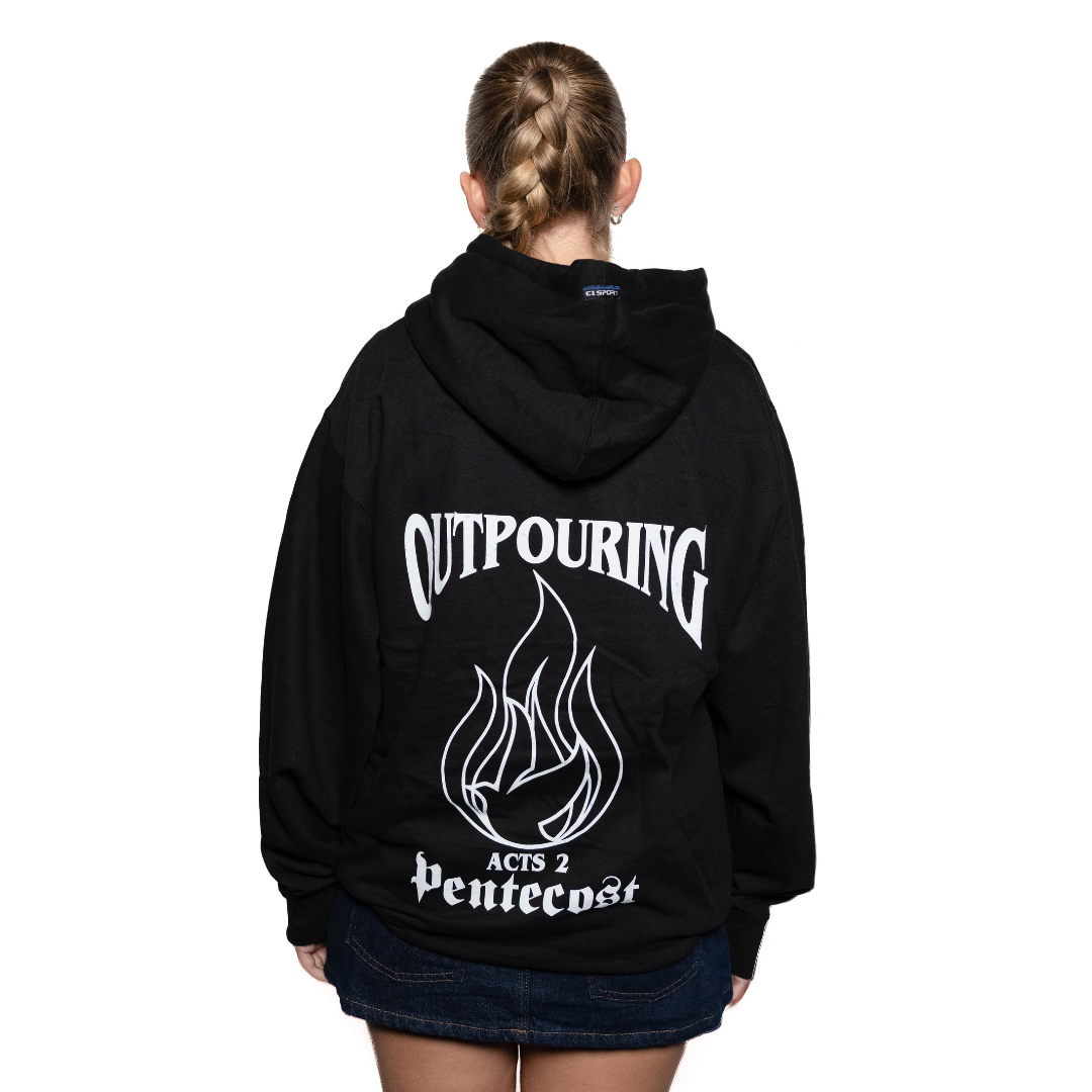 Black Outpouring Hoodie